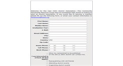 Desktop Screenshot of hhsalumni.hhsfbla.com